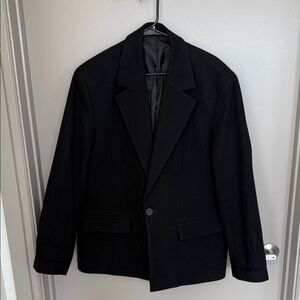 Zara Black Wool Blazer